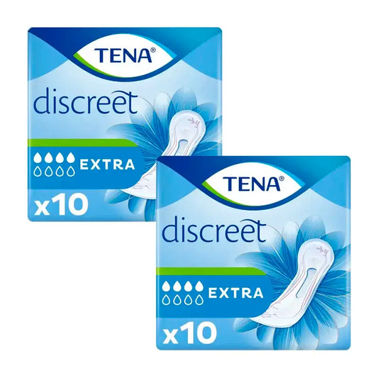 Tena Pack Discreet Extra Id, 2 X 10 Units