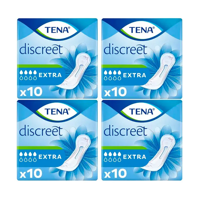 Tena Pack Discreet Extra Id, 4 X 10 Units