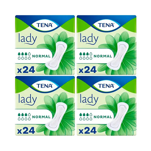 Tena Pack Lady Normal, 4 X 24 Units