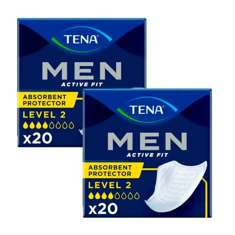 Tena Pack Men Level 2, 2 X 20 Units