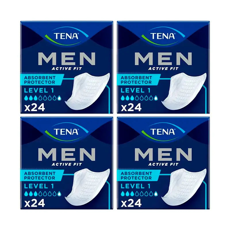 Tena Pack Men Level 1, 4 X 24 Units