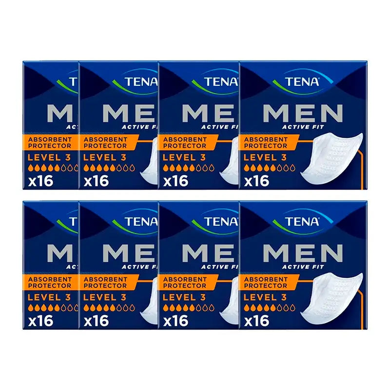 Tena Men Level 3, Pack 8x16 Units