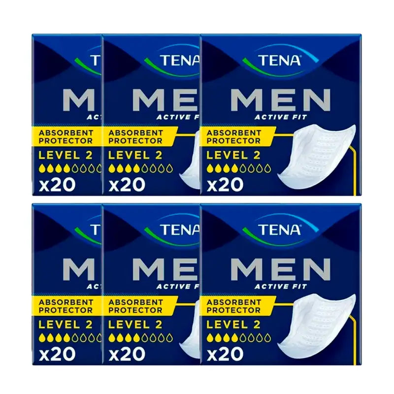 Tena Pack Men Level 4, 6 X 20 Units