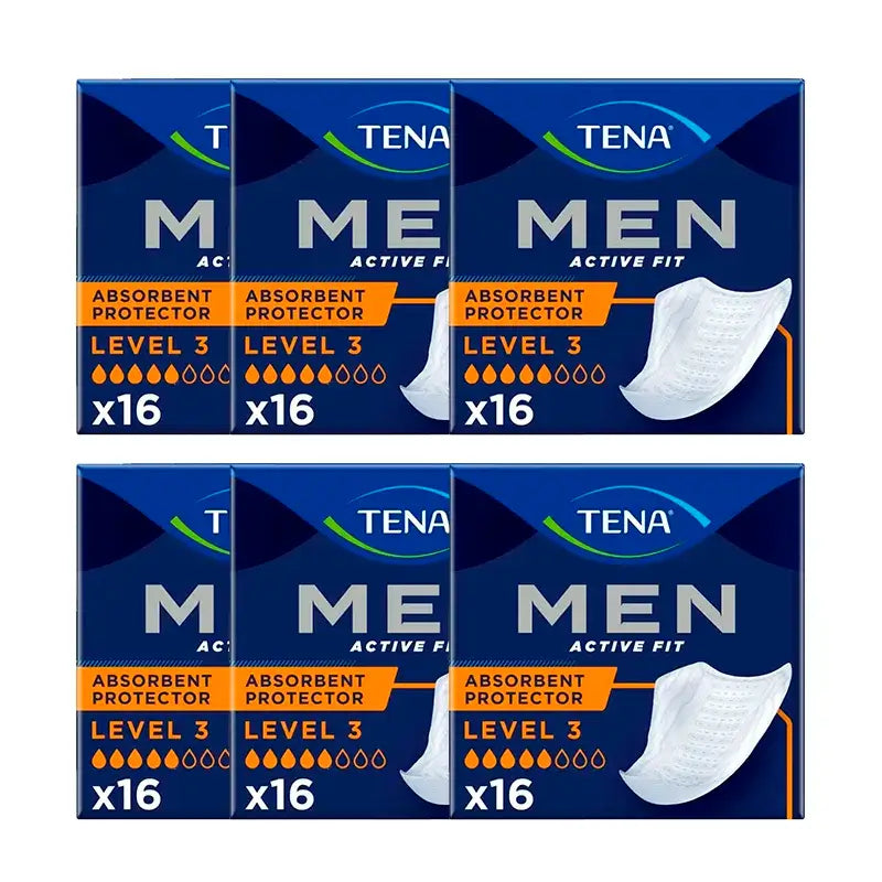 Tena Men Level 3, Pack 6x16 Units