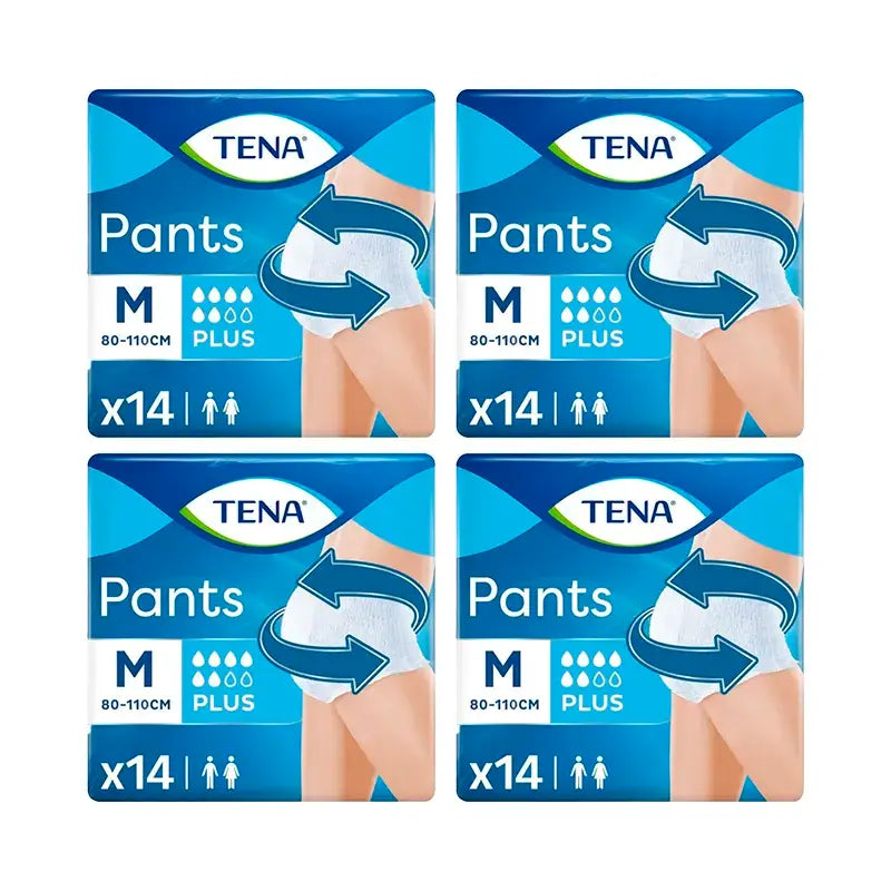 Tena Pack Pants Plus Md / Gr, 4 X 14 Units