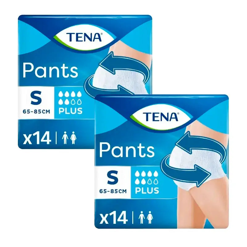 Tena Pack Pants Plus Pq / Gr, 2 X 14 Units