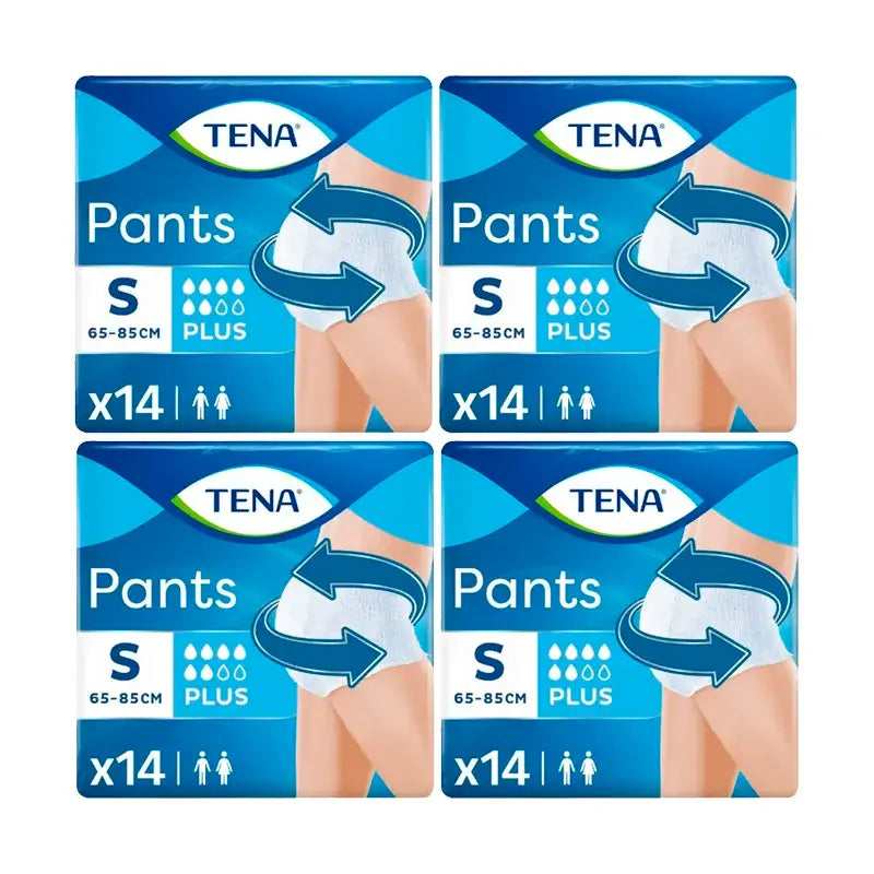 Tena Pack Pants Plus Pq / Gr, 4 X 14 Units