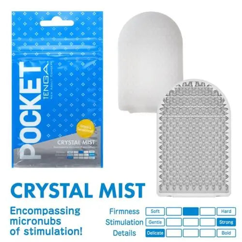 Tenga Crystal Mist Masturbador De Bolsillo 