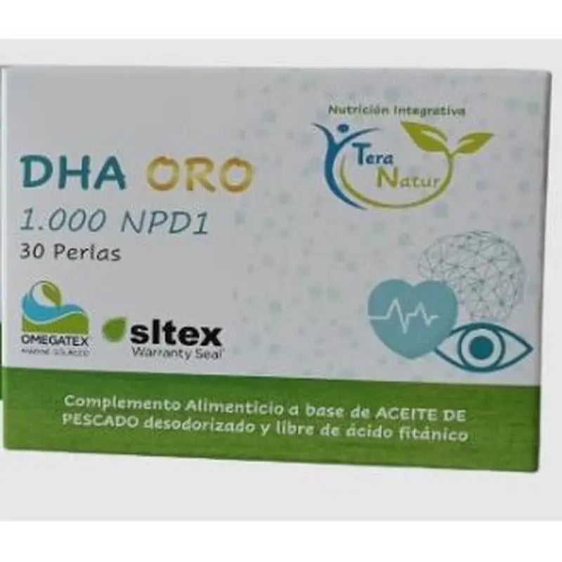 Teranatur Dha Oro 1000 Npd1 30 Perlas. 