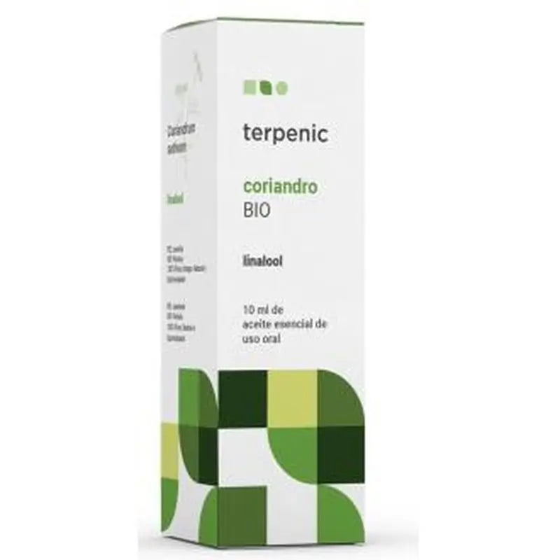 Terpenic Coriandro Aceite Esencial Alimentario Bio 10Ml.