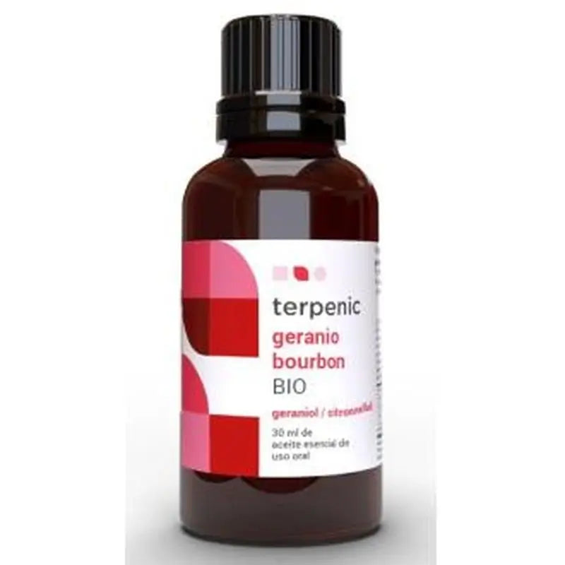 Terpenic Geranio Bourbon Aceite Esencial Bio 30Ml.