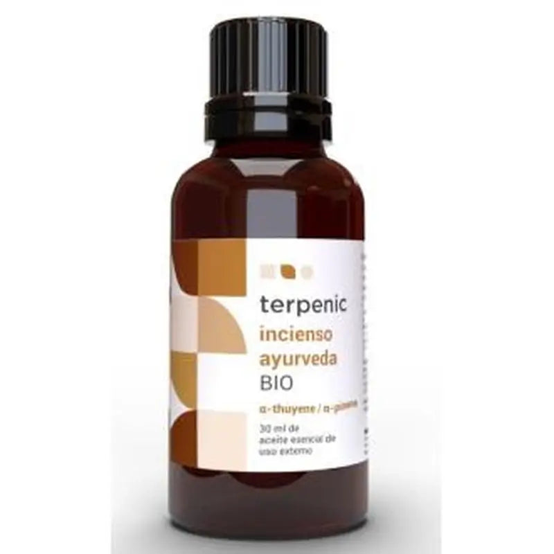 Terpenic Incienso Ayurveda Aceite Esencial Bio 30Ml.