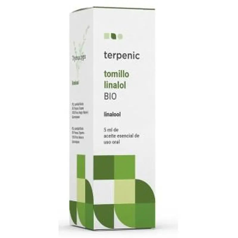 Terpenic Tomillo Linalol Aceite Esencial Bio 5Ml.