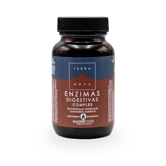 Terranova Enzimas Digestivas Complex , 100 cápsulas   