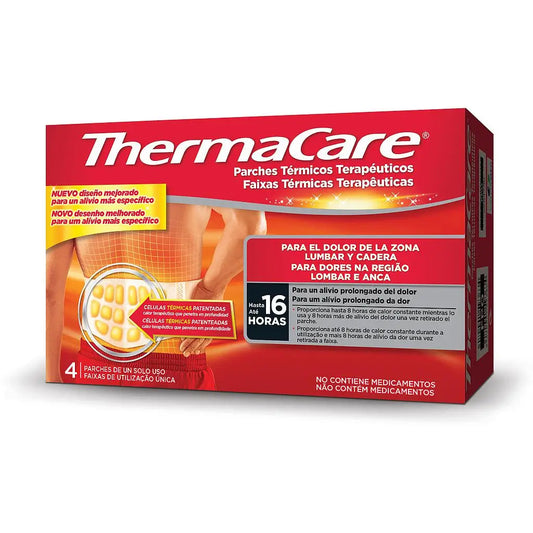 Thermacare Lumbar Cadera 4 unidades