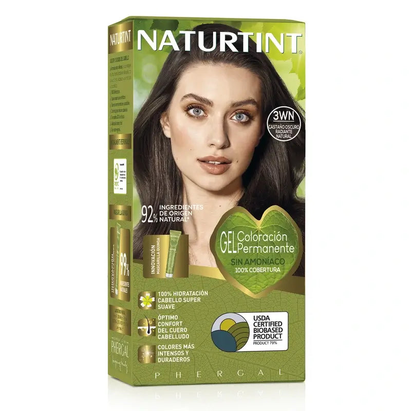 Naturtint Permanent Colouring 3Wn Ammonia Free Permanent Colouring - Natural Radiant Dark Brown