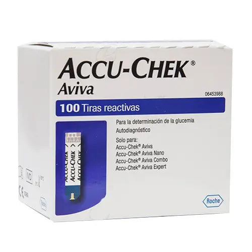 Accu-Chek Aviva Tiras de Glucemia 100 unidades