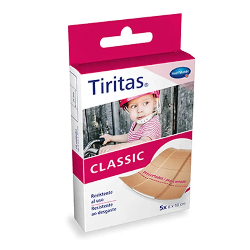 Tiritas Classic 6X10 cm Precortadas 5 unidades