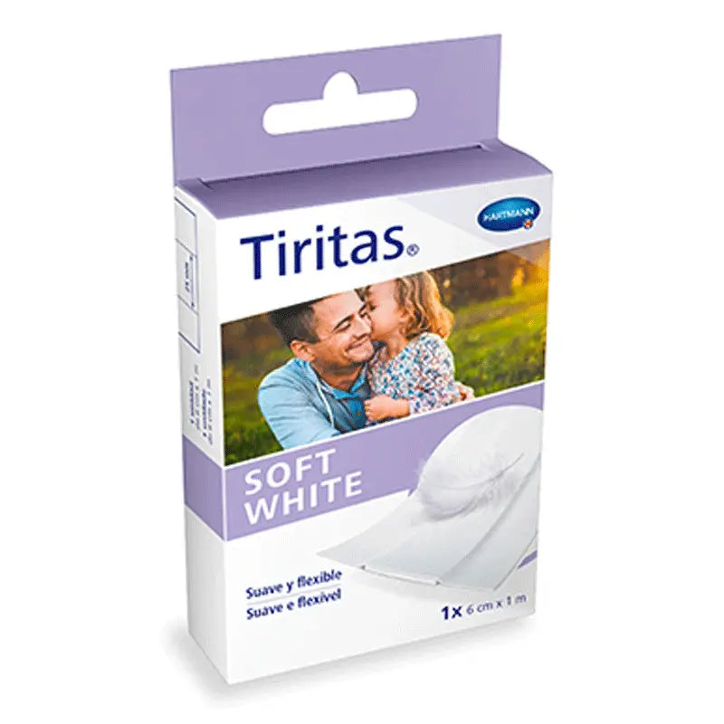 Tiritas Soft White 6Cmx1M 1 Ud