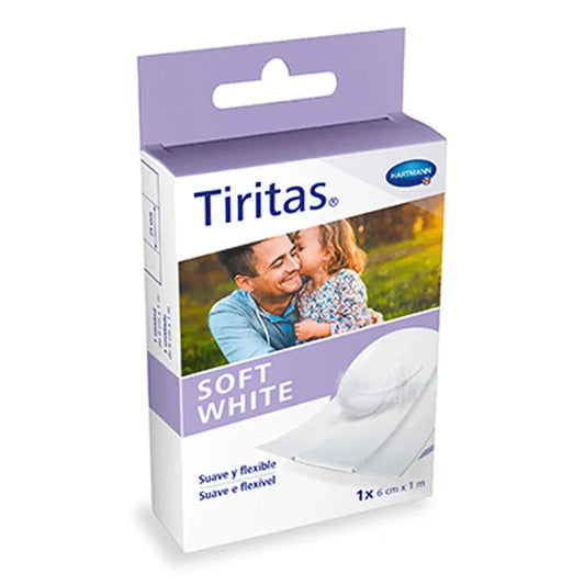 Tiritas Soft White 6Cmx1M 1 Ud