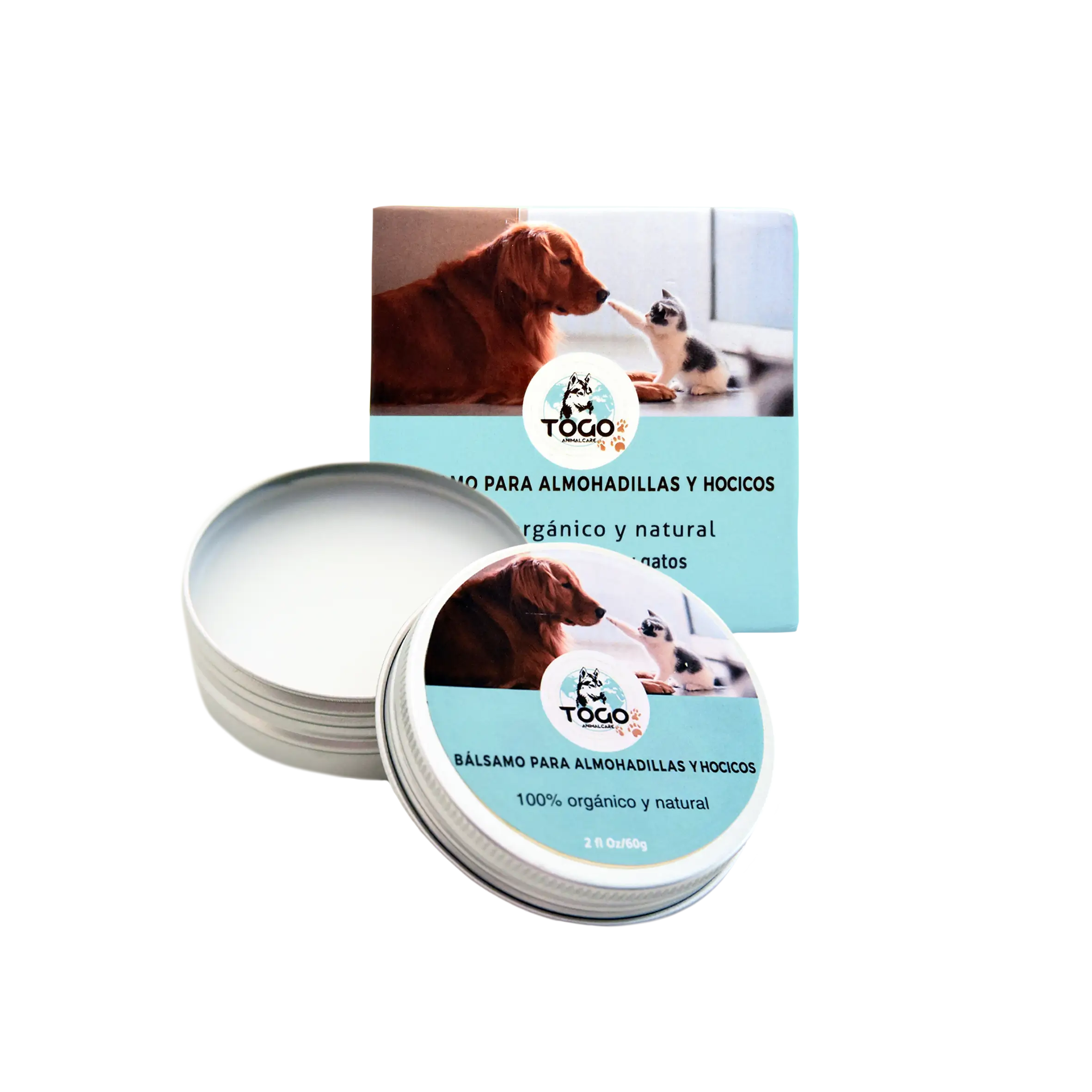 Togo Healing Balm for Dogs and Cats Nose and Pads, 60Ml