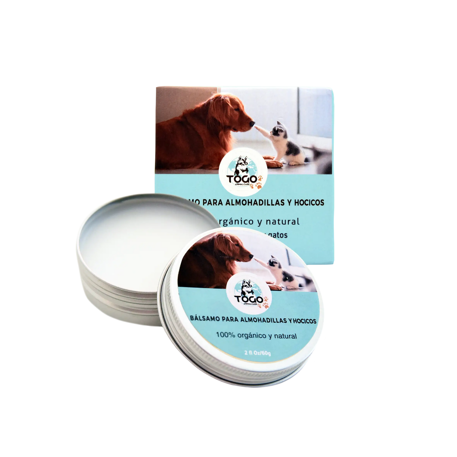 Togo Healing Balm for Dogs and Cats Nose and Pads, 60Ml