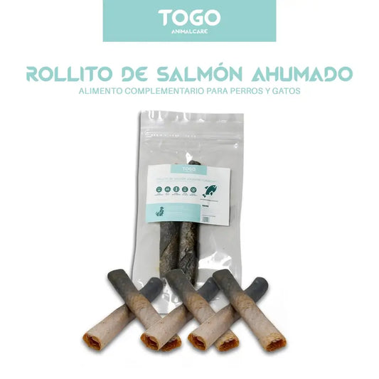 Togo Snack Natural Salmon Rolls, 1 pc.