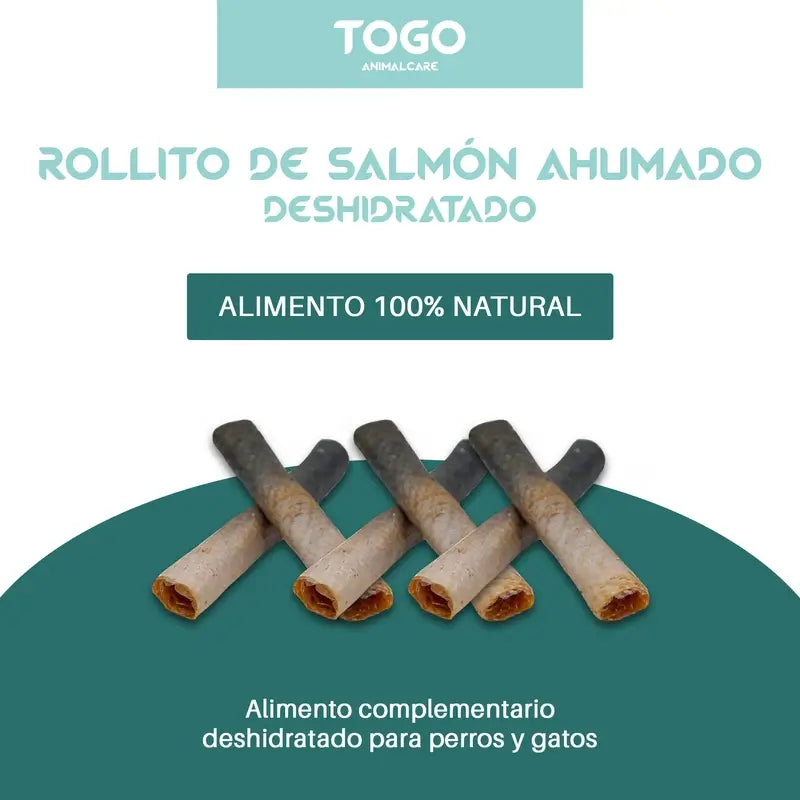 Togo Snack Natural Salmon Rolls, 1 pc.