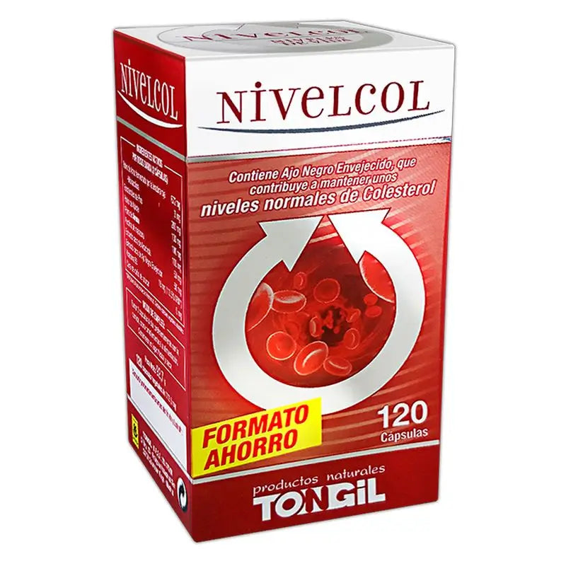 Tongil Nivelcol Formato Ahorro , 120 cápsulas