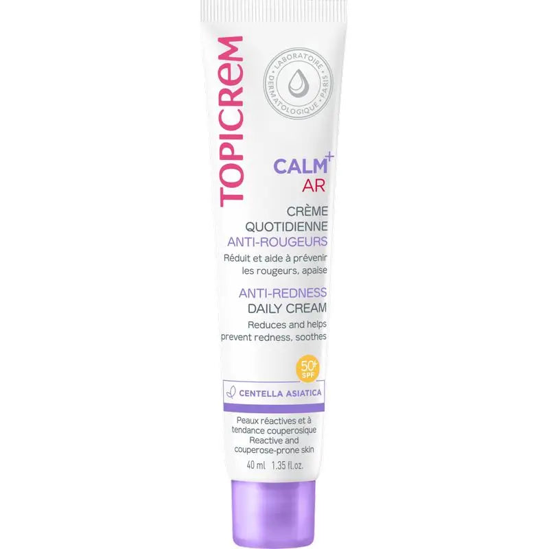 Topicrem Calm+ Crema Diaria Anti-Rojeces Spf50+ , 40 ml