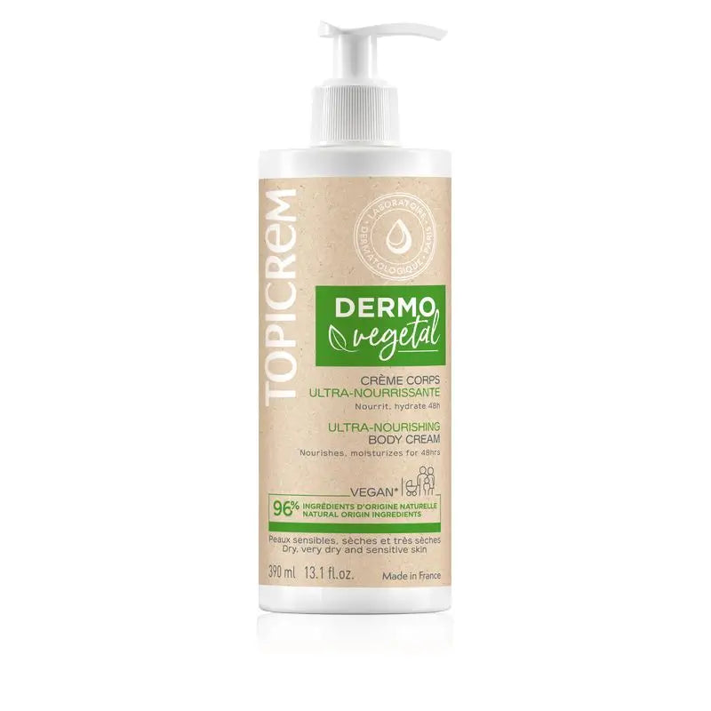 Topicrem Dermovegetal Crema Corporal , 390 ml