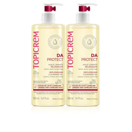 Topicrem Duplo Da Protect Cleansing and Relipidising Oil, 2x500 ml