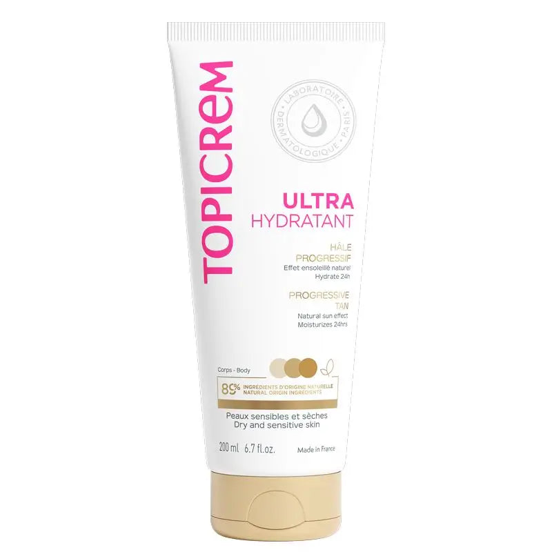 Topicrem Uh Bronceado Progresivo Corporal  , 200 ml