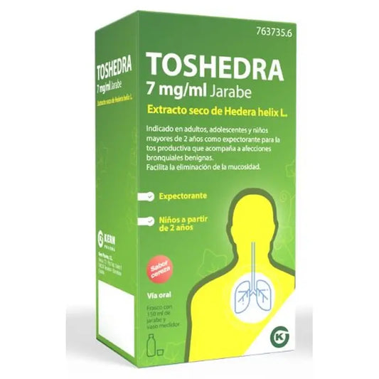 Toshedra 7 Mg/Ml Syrup, 150 ml