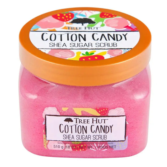 Tree Hut Exfoliating Sugar Scrub, Cotton Candy, Cotton Candy, 510 g