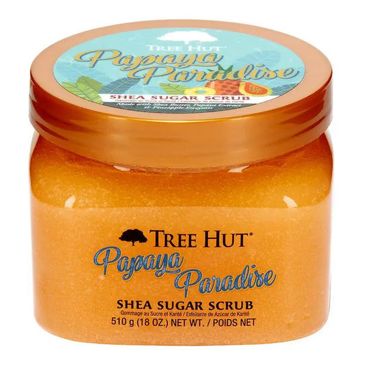 Tree Hut Exfoliating Sugar Scrub, Papaya, 510 g