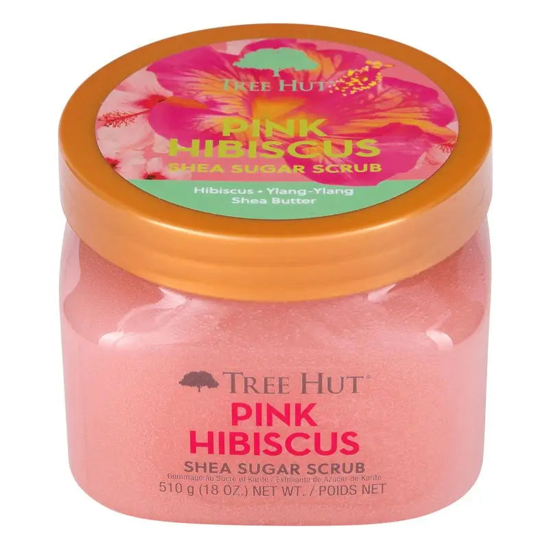 Tree Hut Sugar Scrub, Pink Hibiscus, 510 g