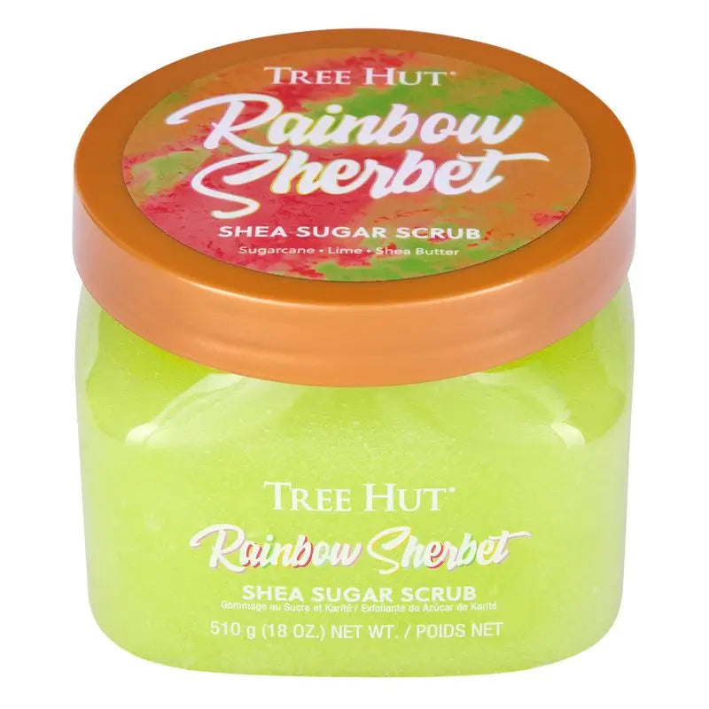 Tree Hut Sugar Scrub, Rainbow Sherbet, 510 g