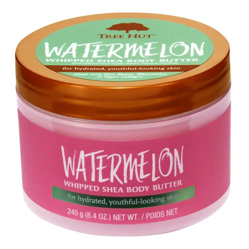 Tree Hut Body Butter Soufflé, Watermelon, Watermelon, 240 g