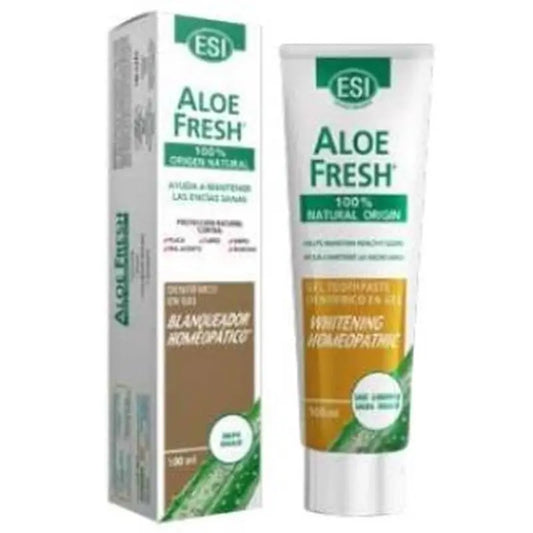 Trepatdiet-Esi Aloe Fresh Pasta-Gel Blanqueador 100Ml. 