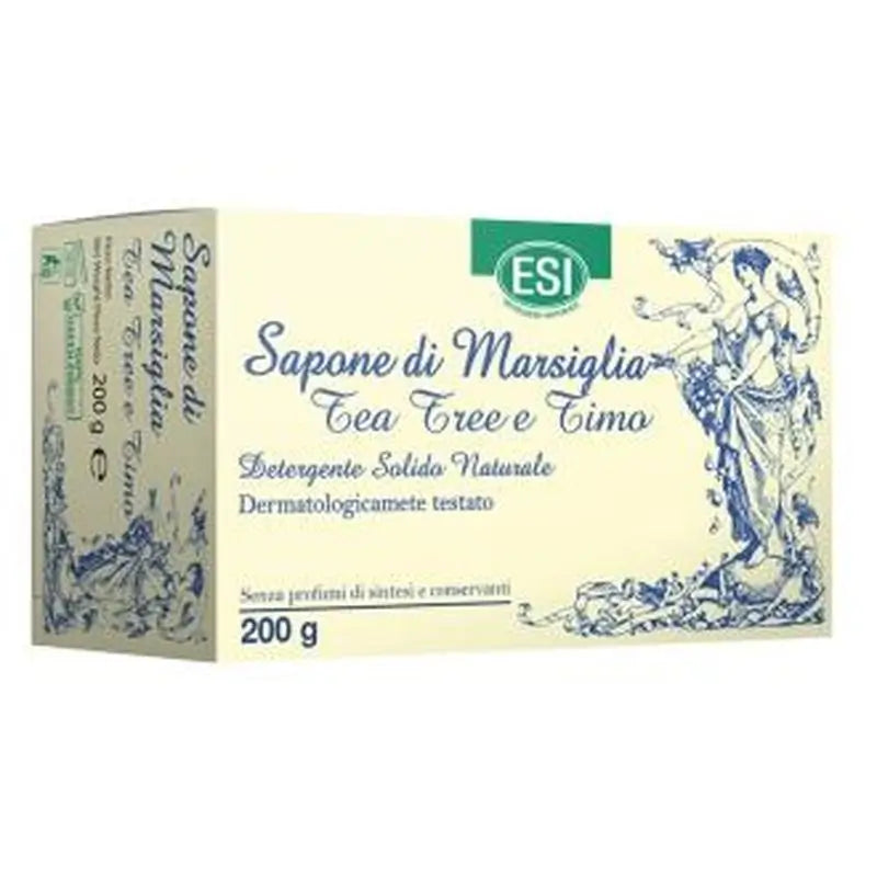 Trepatdiet-Esi Jabon De Marsella Arbol Del Te-Tomillo 200Gr. 