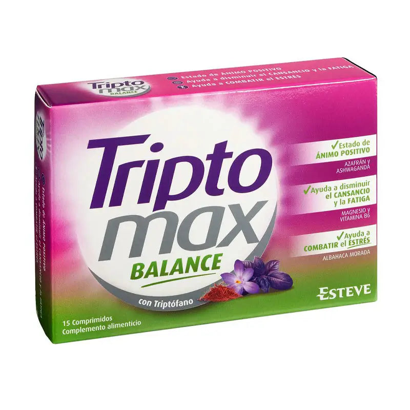 Triptomax Balance, 15 comprimidos