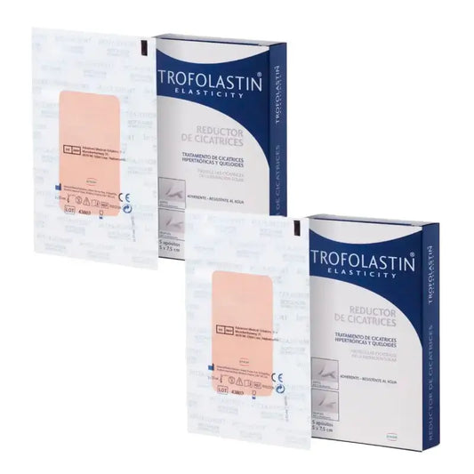 Trofolastin Scar Reducer 5 X 7,5 Cm , 2 x 5 patches