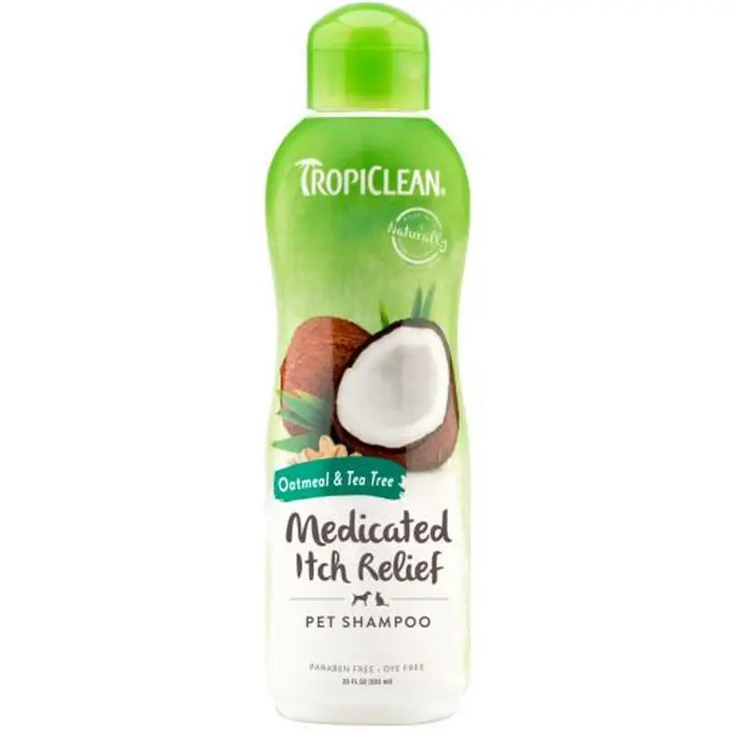 Tropiclean Champú Para Aliviar Picor Avena Y Arbol Te 355Ml