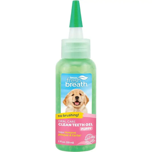 Tropiclean Fresh Breath Gel Dental Sin Cepillado Cachorros