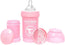 Twistshake Biberón Anticólicos Rosa Pastel, 260 ml