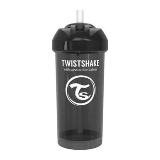 Twistshake Vaso Negra 12+M , 360 ml