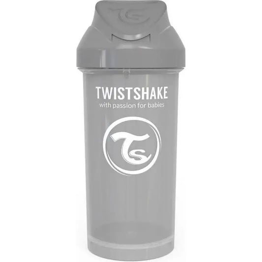 Twistshake Vaso Pastel Gris 6+M , 360 ml