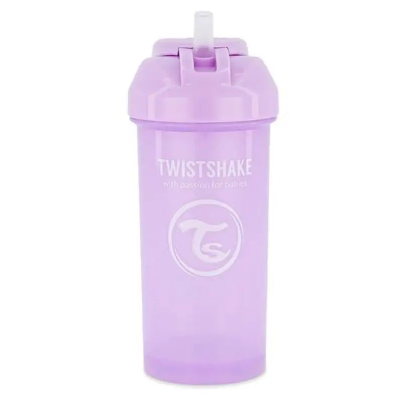 Twistshake Vaso Pastel Morado 6+M , 360 ml