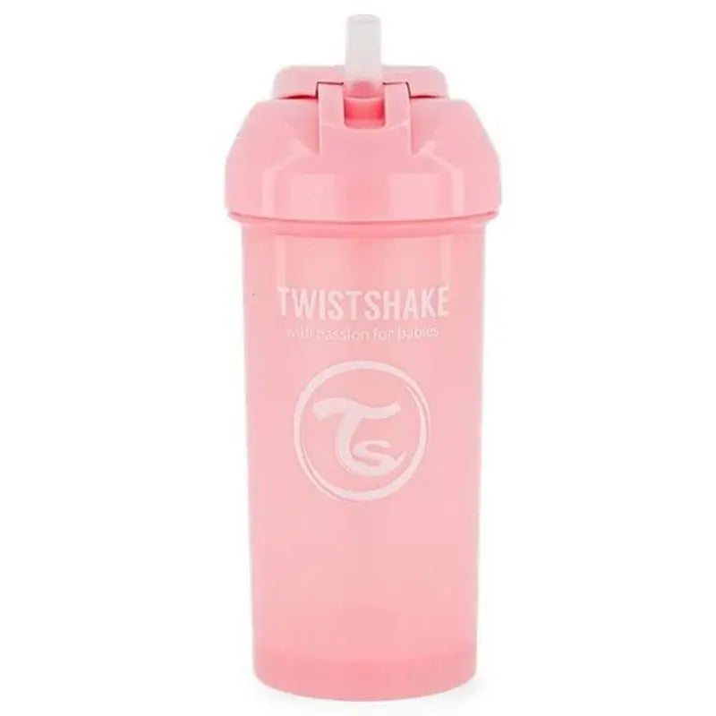 Twistshake Vaso Pastel Rosa 6+M , 360 ml